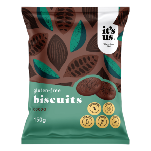 Zarte Kakaokekse (Glutenfrei) 150 g