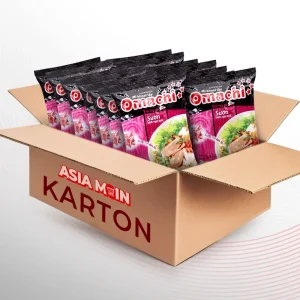 Instant Nudeln Omachi Schweinripp 80g x 30