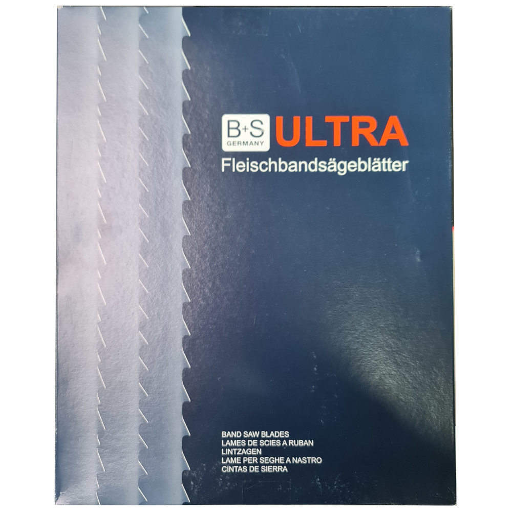 Original B+S Bandsägeblätter 2315x15x0,5-4 TPI für Fleisch, 3er Karton NEU