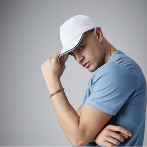 Authentic 5 Panel Cap – Piped Peak
