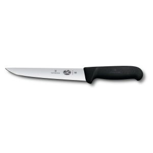 Victorinox Stechmesser18 cm Klingenlängegerade & hart, schwarz