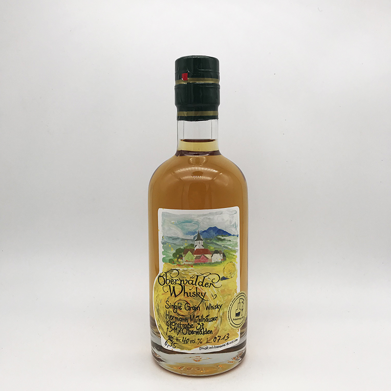 Oberwälder Whisky Single Grain 40% vol. – Bild 2
