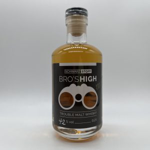 SCHWARZSTOFF Bro’s High Trouble Malt Whisky – BRO JACK EDITION, 42 % vol., 0,2 ltr.